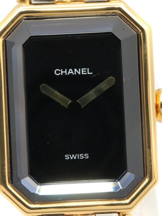Chanel Watch Premiere M Black Leather main image 6